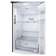 LG 383L Top Freezer Refrigerator with Smart Inverter Compressor™ in Essence Matte Black, GT-F3953EP